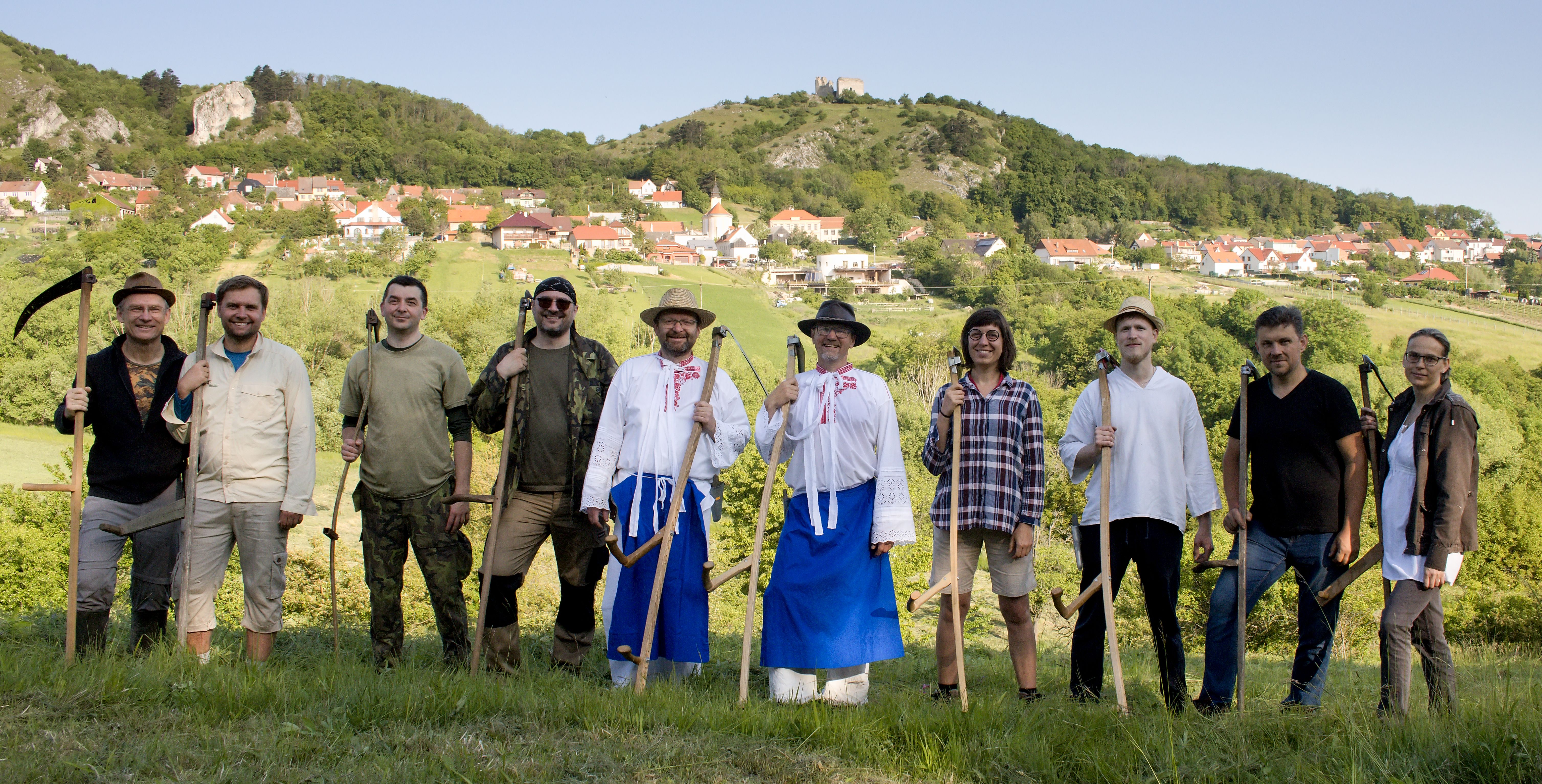 Kosení u Klentnice.