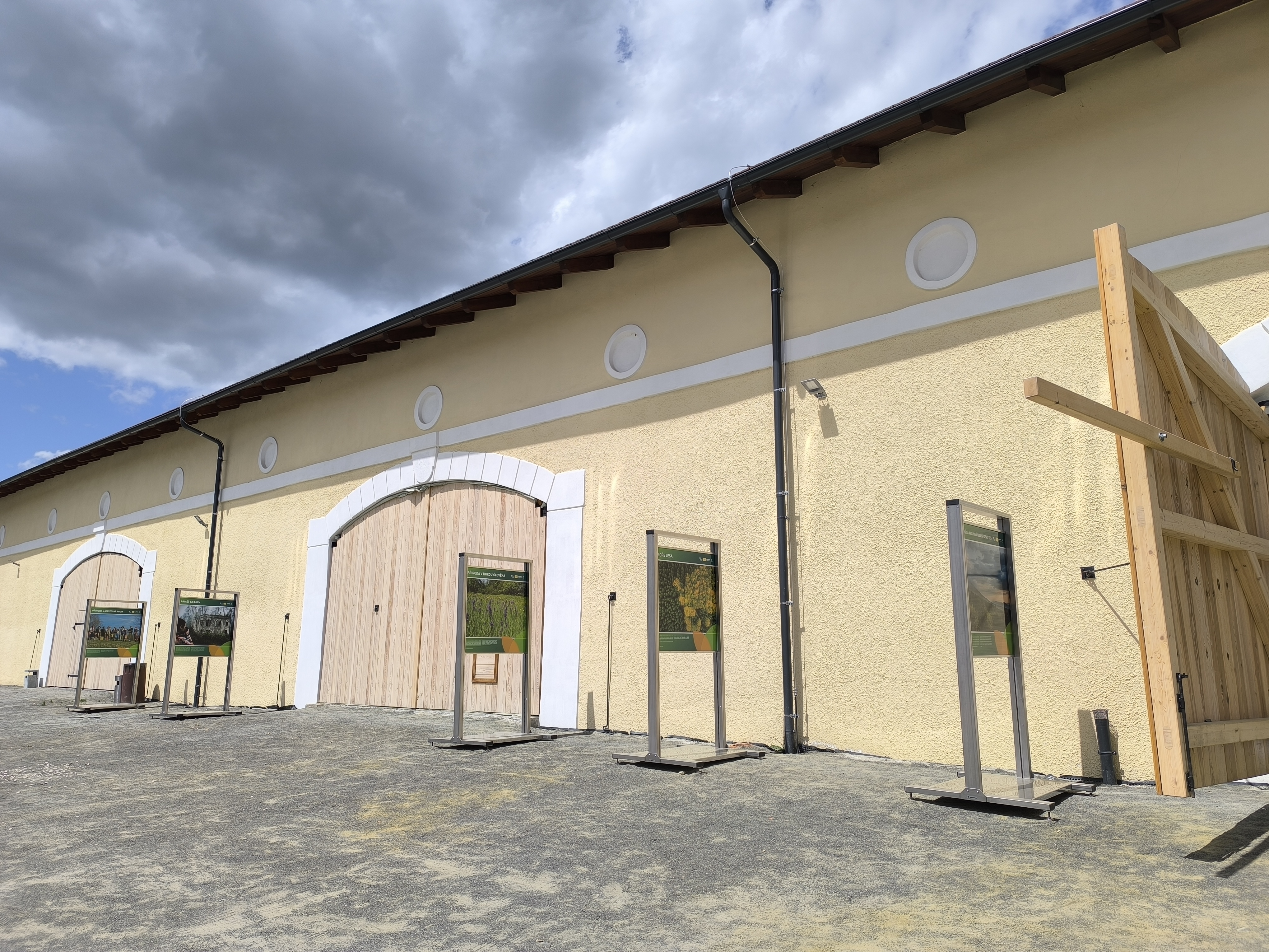 panely výstavy 20 let CHKO Český les 