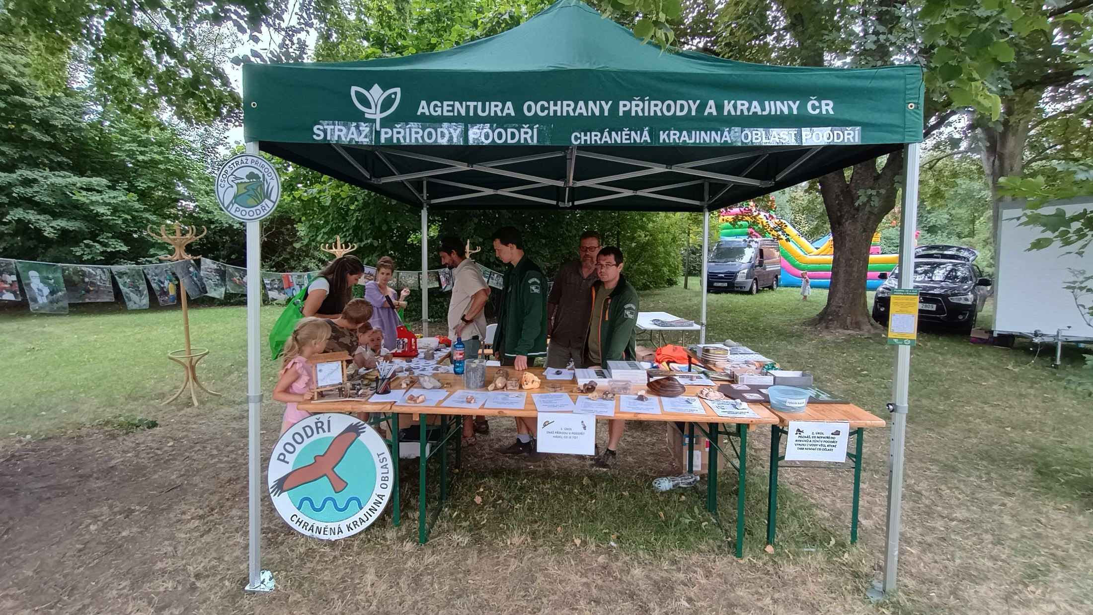 Strážní stánek z Poodří.