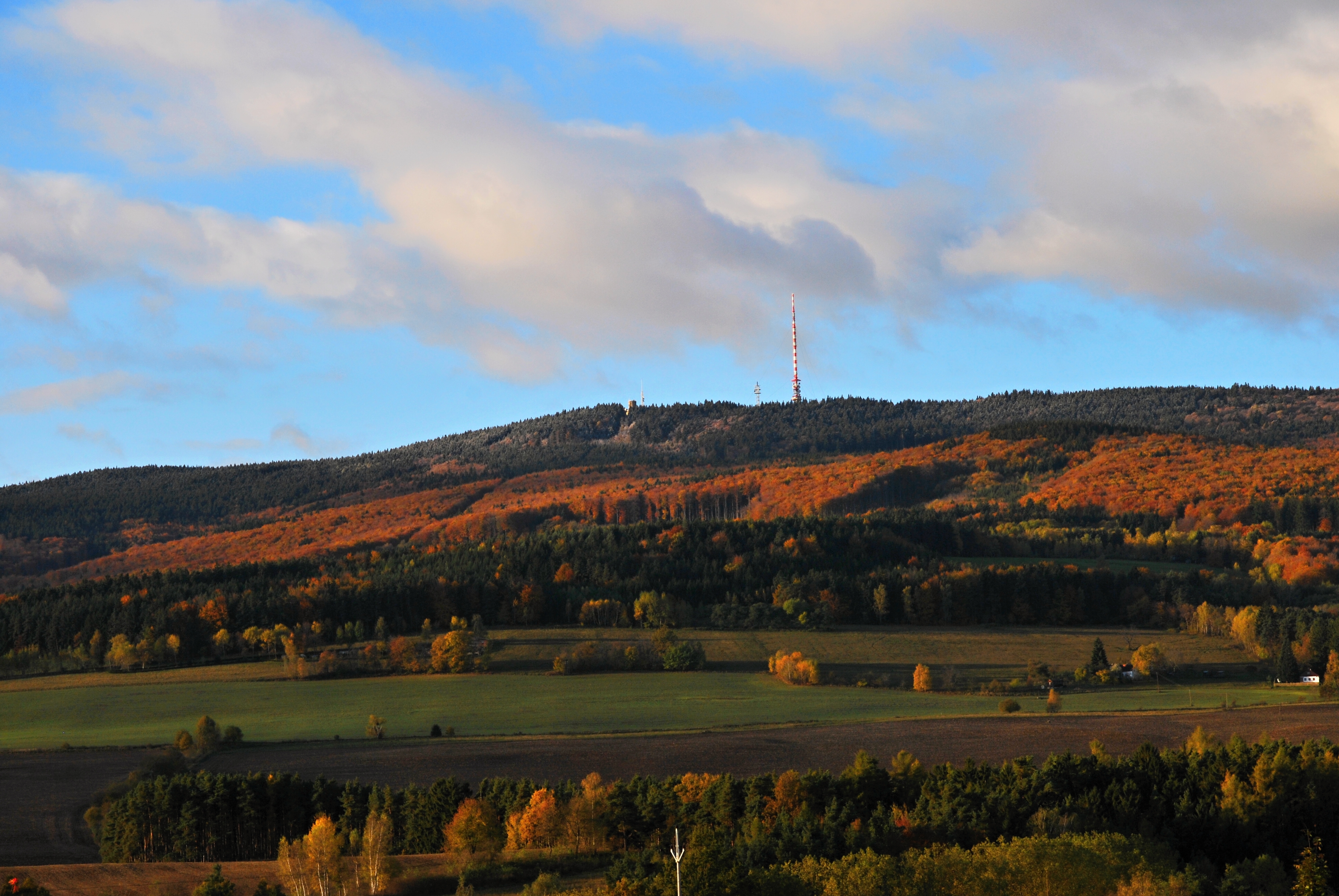 Podzimní Kleť. Foto Tomáš Vosátka.